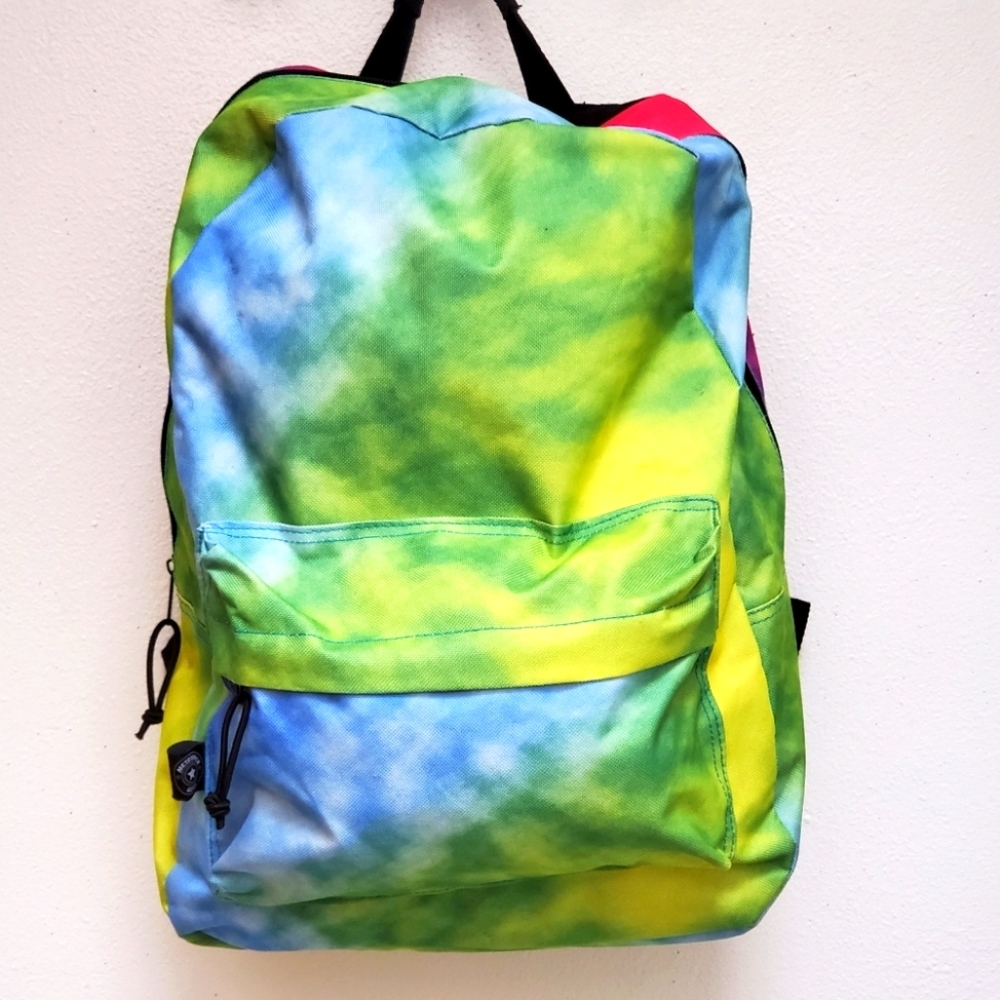 Tie Dyed Backpack Size 16.5' x 18.5'